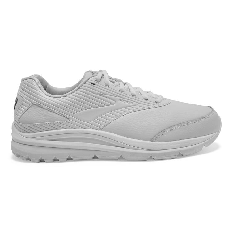 Brooks Addiction Walker 2 - Mens Walking Shoes - White/White (17290WJOG)